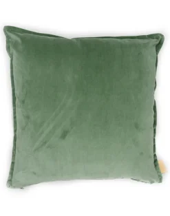 Mairi Helena Harris Green Thistle Cushion Cover