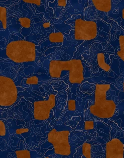 Map Xylography Tobacco PL5003-5