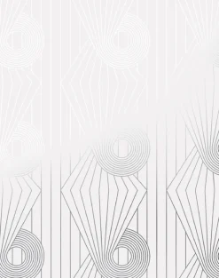 Minispiral, Silver & White