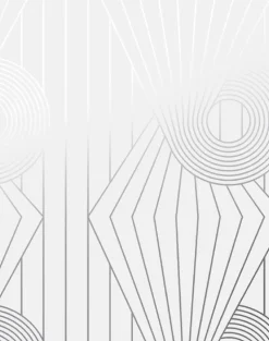 Minispiral, Silver & White