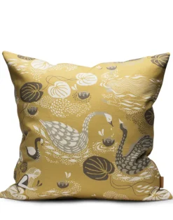 Noble Nymphs Fabric, Yellow