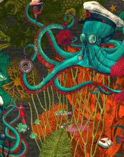 OCTOPUS FLAMING OLIVE