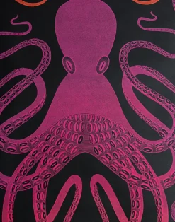Ombre Octopus, Pink/Orange