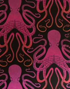 Ombre Octopus, Pink/Orange