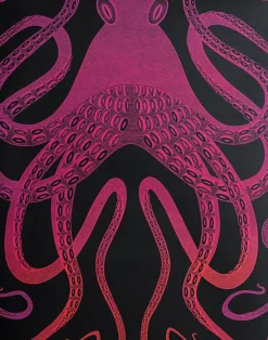 Ombre Octopus, Pink/Orange