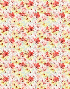 Orchid Romance Mint/Peach, Half Scale