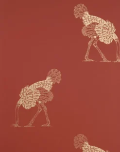 Ostrich Large, Gold Leaf on Mars