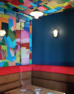 Painted Wall in Moscow