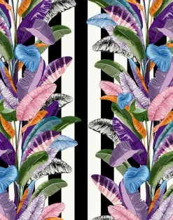 Palm Springs, Black/White Stripe