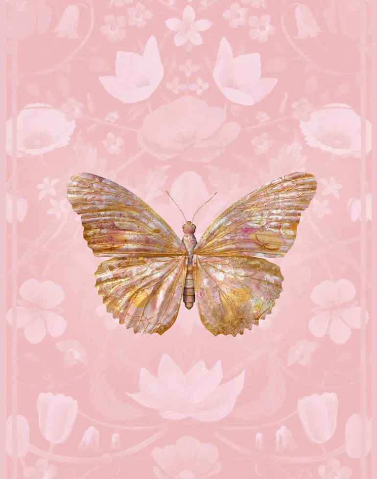 Papilio Bubblegum Botanicus in Powder Pink