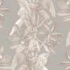 Passiflora Linen Fabric, Ammonite