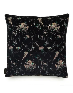 17 Patterns Jellyfish Navy Cushion