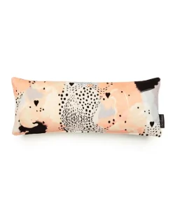 17 Patterns Leopard Love Peach Lumbar Cushion