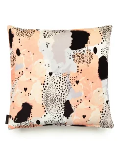 17 Patterns Leopard Love Peach Cushion