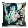 17 Patterns Nebulous Jade Cushion