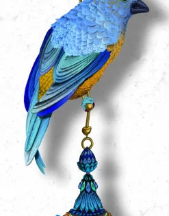 Pendants and Ornamental Birds W-POB-CBB-ENF