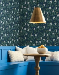 Peonies, Black & Gold RI5151