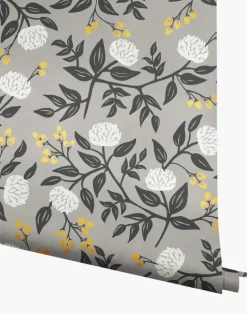 Peonies, Grey RI5152