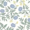 Peonies, Periwinkle & Sage RI5148