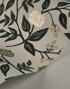 Peonies, White and Black RI5150