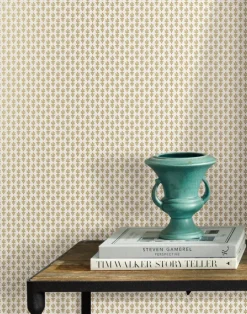 Petal White & Metallic Gold RP7360