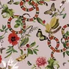 Pink Serpent Wallfabric