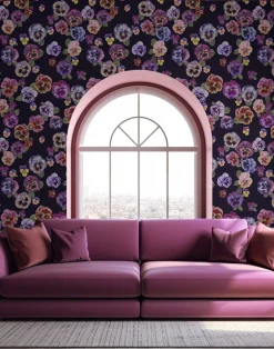 Plethora of Pansies, Violet