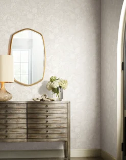 Pomegranate Beige & White RP7388