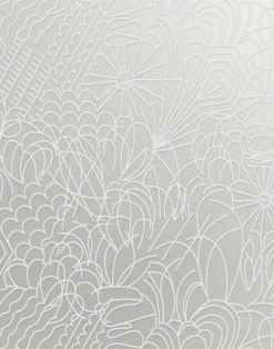 Pop, White Flock/Silver Lustre