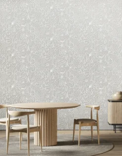 Pop, White Flock/Silver Lustre