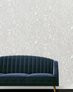 Pop, White Flock/Silver Lustre