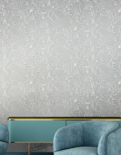 Pop, White Flock/Silver Lustre