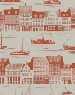 Postcard to Inger, Harvest Orange