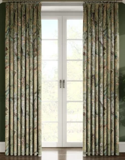 Resplendent Woods Linen Fabric, Willow