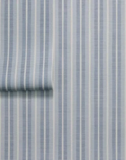 Ribbon Stripe, Ash Blue