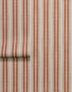 Ribbon Stripe, Persimmon