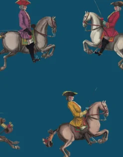 Riding School, Petrol Blue