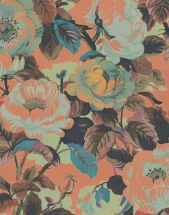 Rococo Roses, Coral