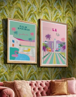 Rodeo Drive, Yellow on Chartreuse