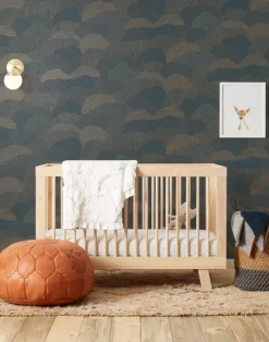 Roll Right, Gold on Blue