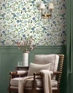 Roses White & Blue RF7543