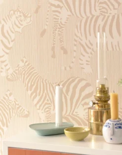 Safari Stripes, Dusty Beige 141-02