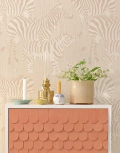 Safari Stripes, Dusty Beige 141-02