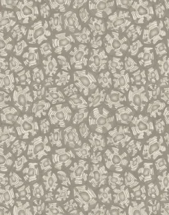 Savanna Shell, Shell Mica with Taupe & Metallic Gilver 119/4022