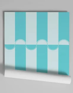 Scallop Lane, Turkish Turquoise