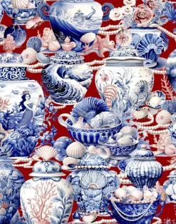 Secrets of the Ginger Jars, Blue & Red