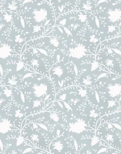 Soul Sister Floral, Aqua Blue