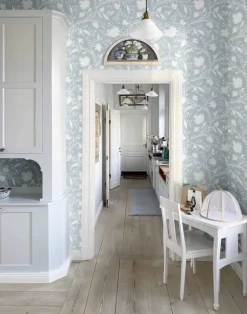 Soul Sister Floral, Aqua Blue