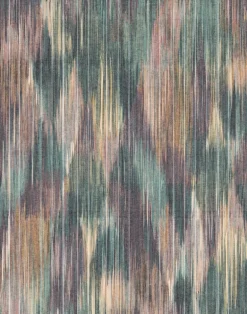 Spectre Ikat Almandine - Cotton Hemp