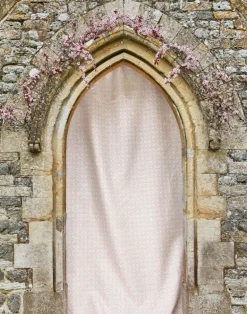 Star Tile Fabric, Pink